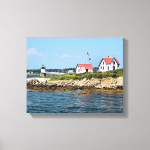 Farol da ilha da ram, impressão das canvas de