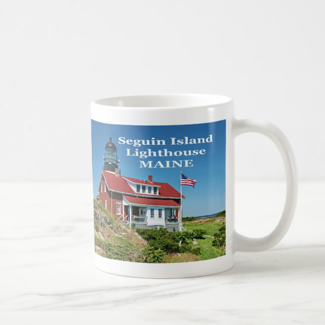 Farol da ilha de Seguin, caneca de Maine (Direita)