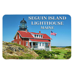 Farol da ilha de Seguin, ímã de Maine Flexi