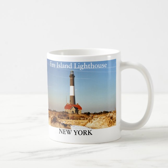 Farol da ilha do fogo, caneca de New York (Direita)