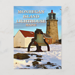 Farol da Ilha Monhegan, Cartão Postal do Maine