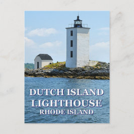 Farol da Ilha Neerlandesa, Cartão postal Rhode Isl