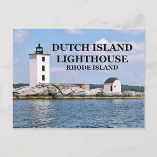 Farol da Ilha Neerlandesa, Cartão postal Rhode Isl