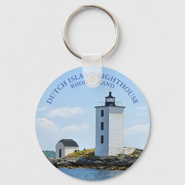 Farol da Ilha Neerlandesa, Chaveiro Rhode Island (Frente)