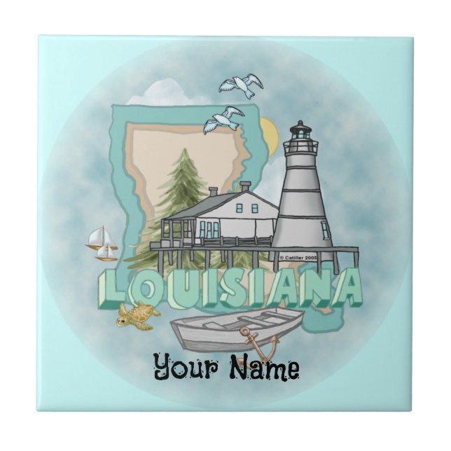 Farol da Louisiana (Frente)