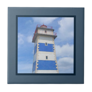 Farol de aquarela