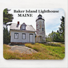 Farol de Baker Island, Maine Mousepad