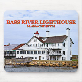 Farol de Bass River, Massachusetts Mousepad