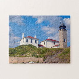 Farol de Beavertail, Rhode - quebra-cabeça da ilha