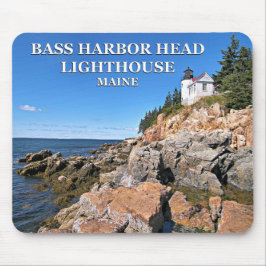 Farol de Cabeça de Bass Harbor, Maine Mousepad