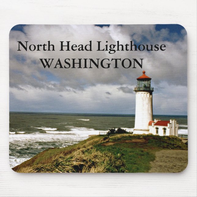 Farol de Cabeça Norte, Washington Mousepad (Frente)