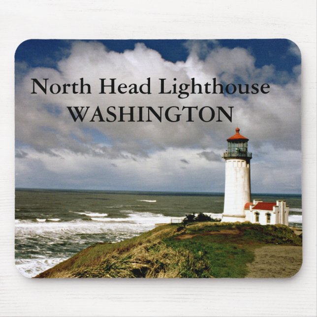 Farol de Cabeça Norte, Washington Mousepad (Frente)