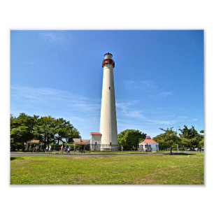 Farol de Cape May, impressão da foto de New-jerse