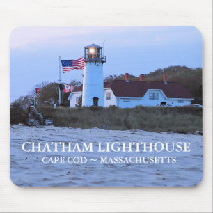 Farol de Chatham, Massachusetts Mousepad