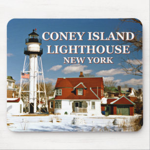 Farol de Coney Island, New York Mousepad