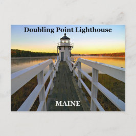 Farol de Doubling Point, Cartão Postal do Maine