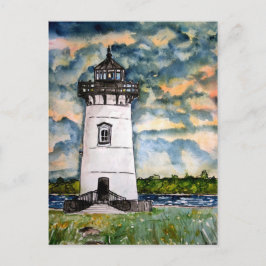 Farol de Edgartown Marthas Vineyard Cartão Postal