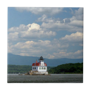 Farol de Esopus no rio Hudson