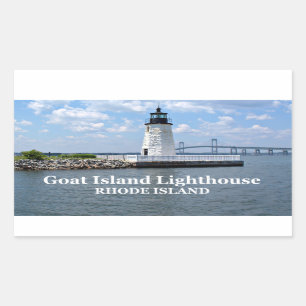 Farol de Goat Island, Adesivos Rhode Island