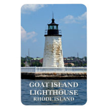 Farol de Goat Island, Ímã Flexi de Rhode Island
