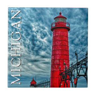 Farol de Grand Haven   Michigan