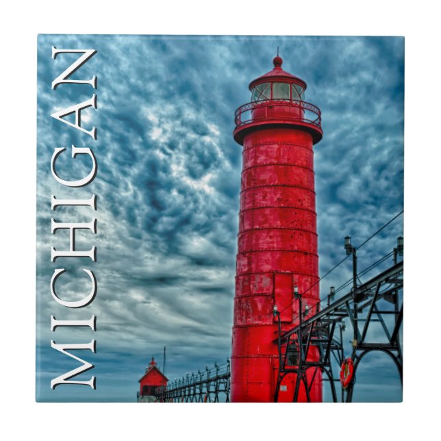 Farol de Grand Haven | Michigan (Frente)