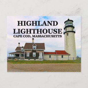 Farol de Highland, cartão postal de Massachusetts