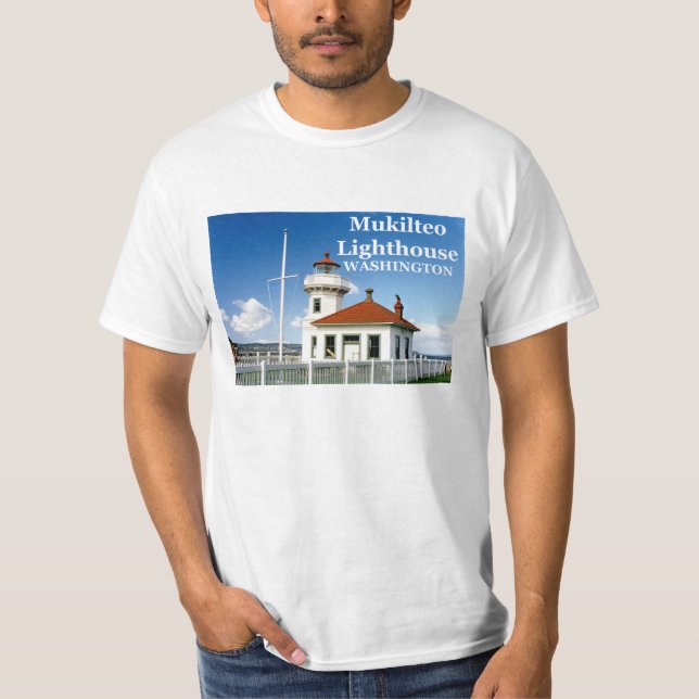 Farol de Mukilteo, Camisa T de Washington #2 (Frente)