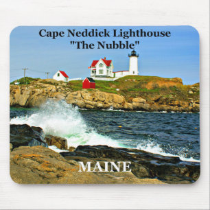Farol de Neddick do cabo, mousepad de Maine