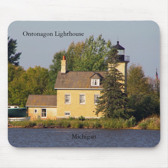 Farol de Ontonagon 2023 mousepad (Frente)