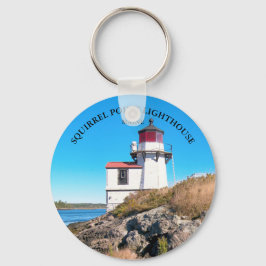 Farol de Ponto Esquilo, Chaveiro de Botão Maine