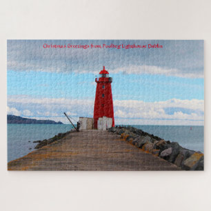 Farol de Poolbeg Dublin. Quebra-cabeça