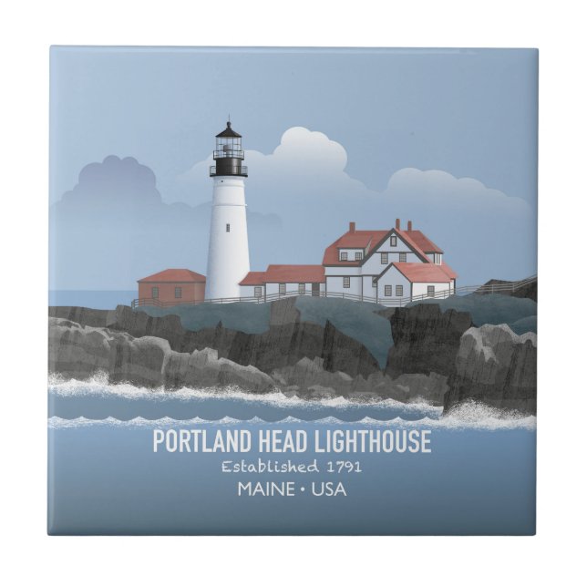 Farol de Portland Head (Frente)