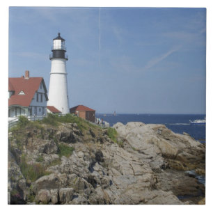 Farol de Portland Head, Cape Elizabeth,Maine,