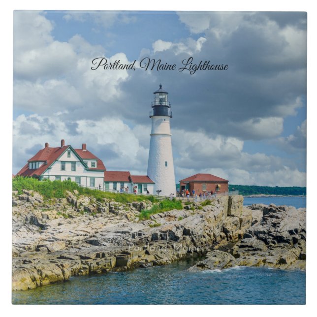 Farol de Portland, Maine (rotulado) (Frente)