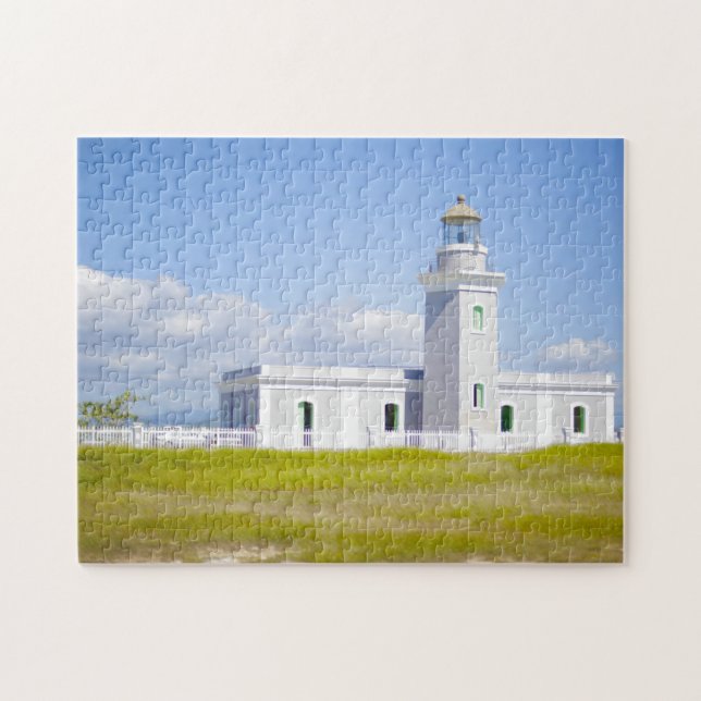 Farol de Porto Rico. Quebra-cabeça (Horizontal)