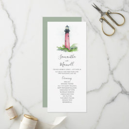 Farol de Programas de Casamento de Comprimento do