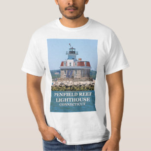 Farol de recife Penfield, Camisa T de Connecticut