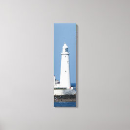 Farol de rua Mary na Canvas vertical costeira