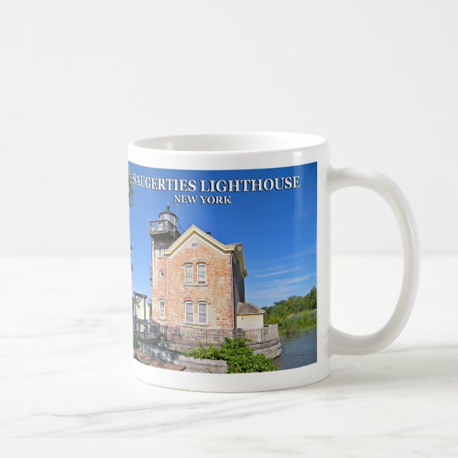 Farol de Saugerties, caneca de New York (Direita)