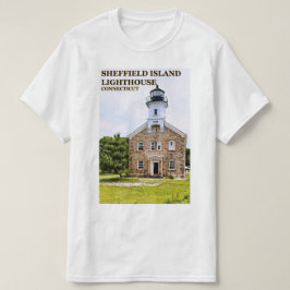 Farol de Sheffield Island, Camisa T de Connecticut