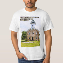 Farol de Sheffield Island, Camisa T de Connecticut
