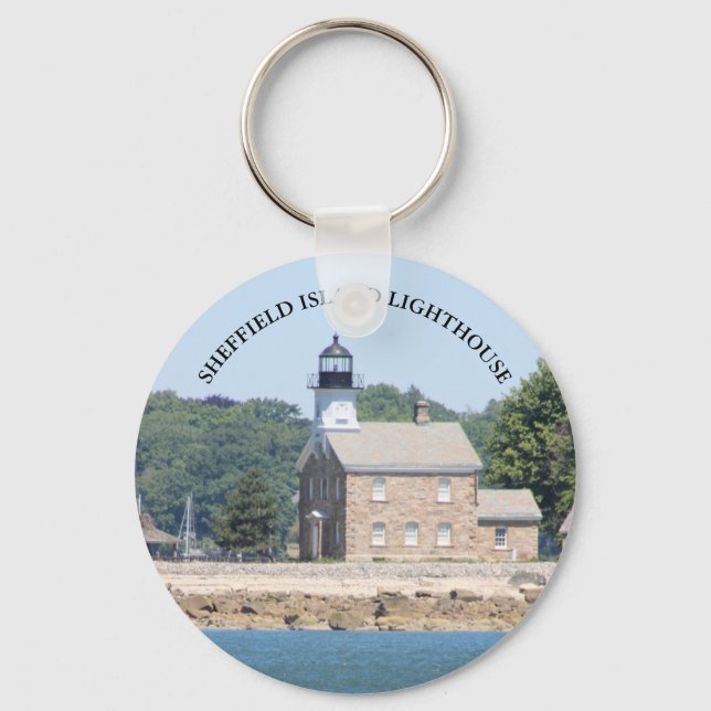 Farol de Sheffield Island, Chaveiro de Connecticut (Frente)