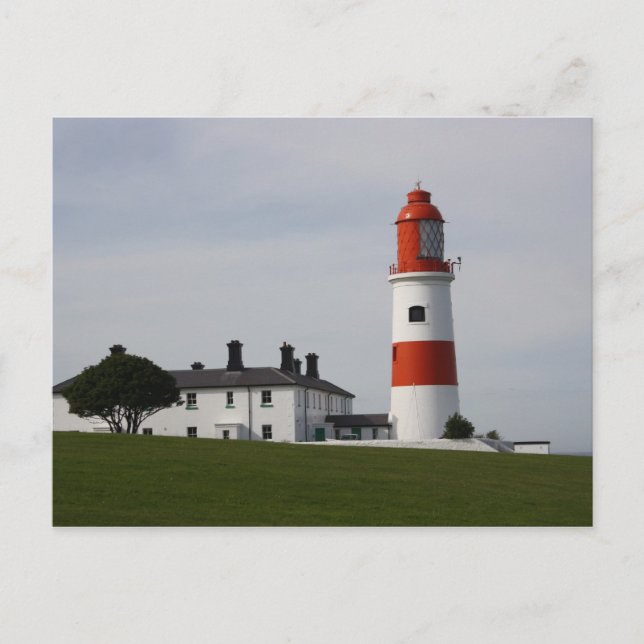 Farol de Souter, cartão de Inglaterra (Frente)