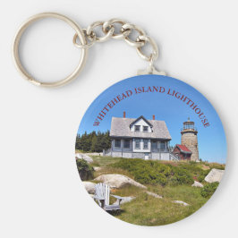 Farol de Whitehead Island, Maine Chaveiro