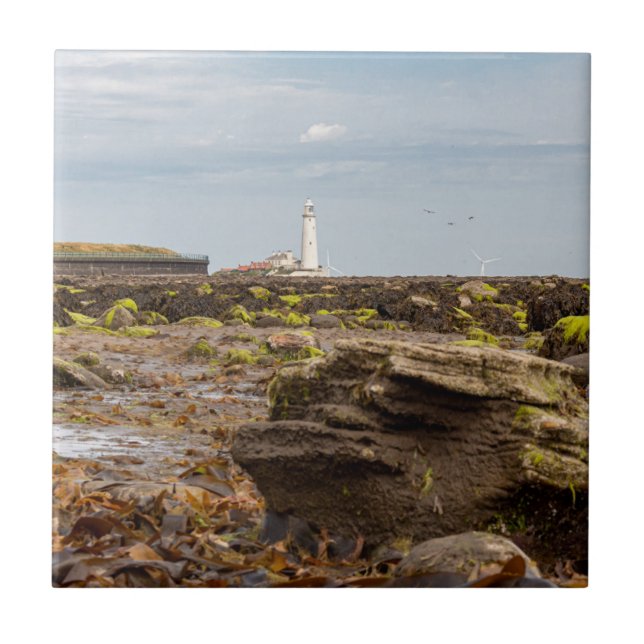 farol de Whitley Bay  (Frente)