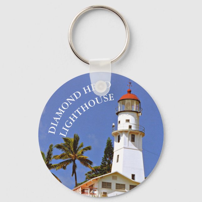 Farol Diamond Head, O'ahu, Chaveiro Hawai'i (Frente)