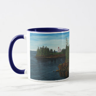 Farol do Blockhouse caneca de 11 onças