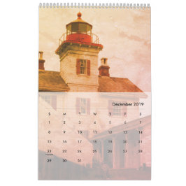 Farol do Calendário de Oregon e Washington