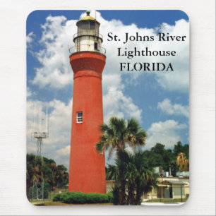 Farol do Johns River, Flórida Mousepad